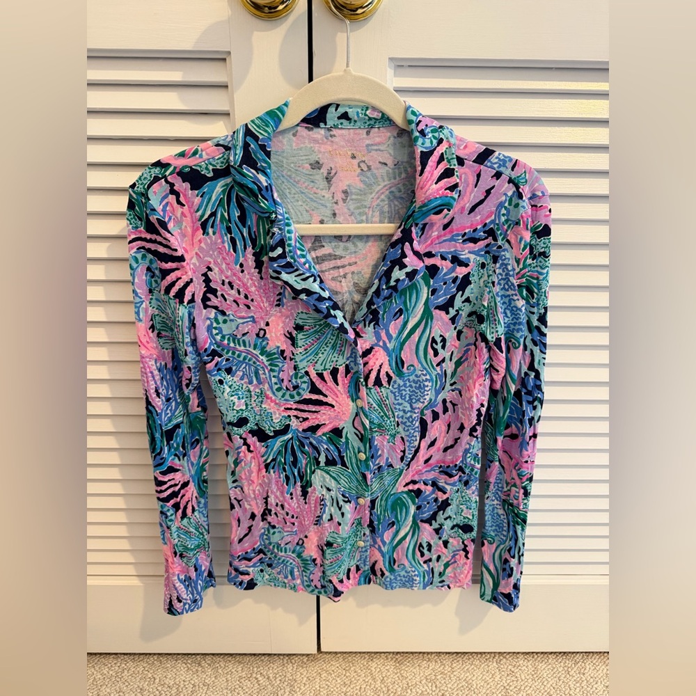 Lilly Pulitzer Long Sleeve Pajama Top